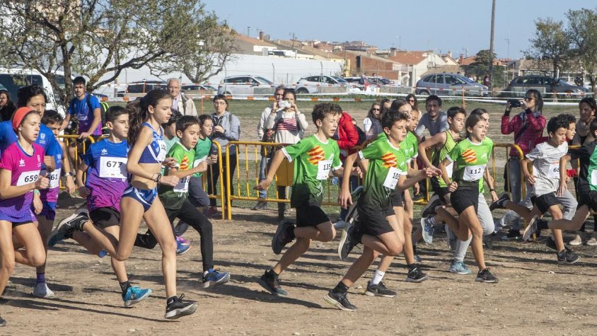 Sortida de la cursa de la categoria Infantil