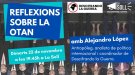 La Soll reflexionarà sobre el paper de l'OTAN amb Alejandro López, de de Descifrando la Guerra