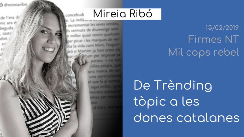 Mireia Ribó torna a 'Firmes NT' transformant la seva secció