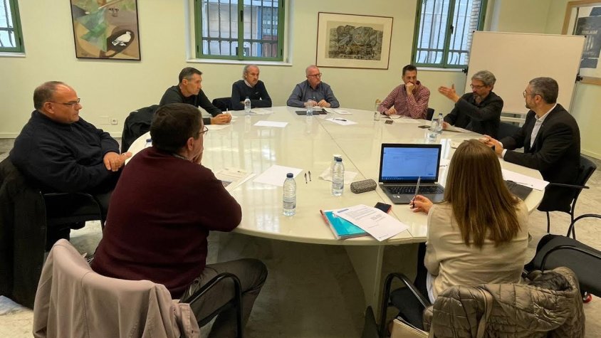 Un moment de la reunió