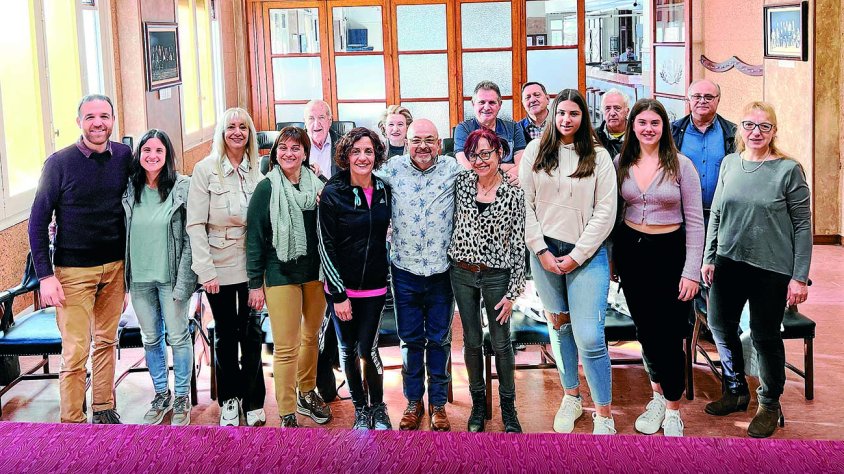 Els actuals integrants de l'Esbart Albada