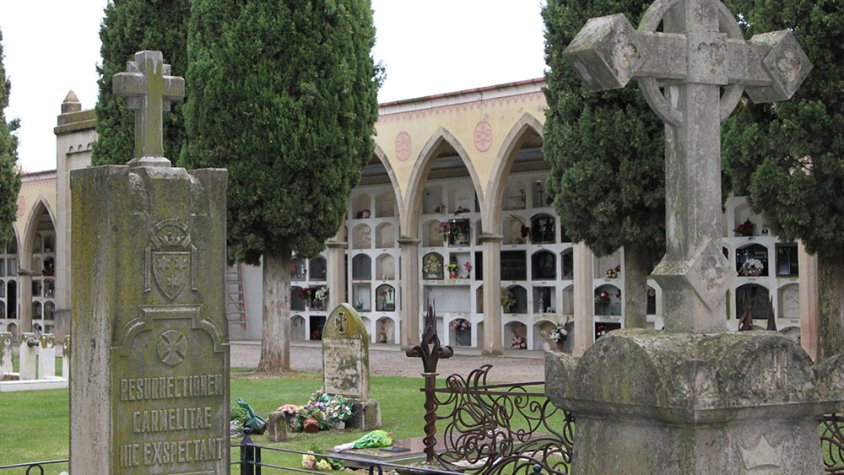 Imatge del cementiri municipal de Tàrrega