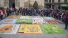 Performance artística per commemorar el Dia Mundial de la Discapacitat a Tàrrega