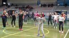 Èxit de la festa per celebrar el 1r any de la reobertura de la piscina coberta