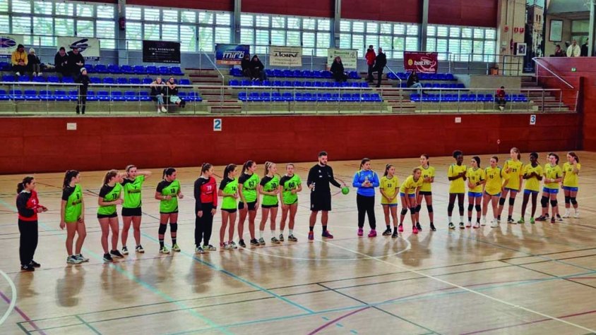 Un moment del partit