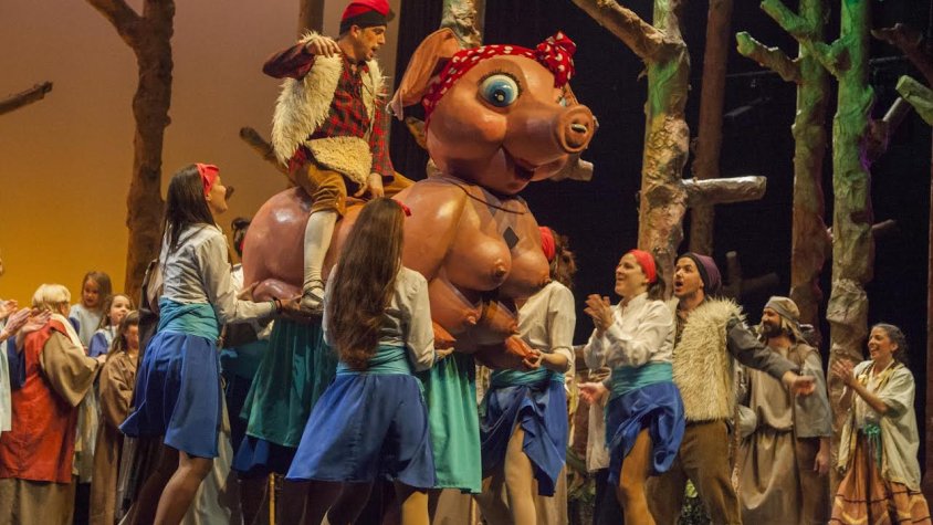 Imatge de la darrera edició d'Els Pastorets a la ciutat