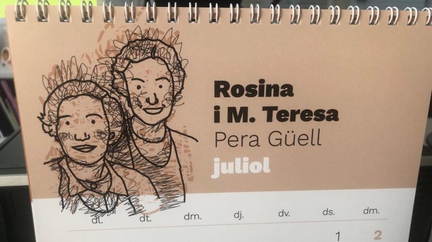 Imatge d'un dels mesos del calendari