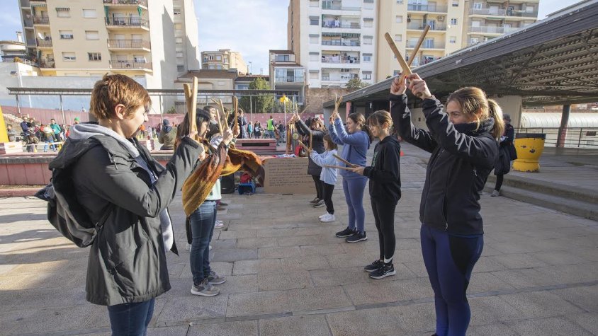Una de les activitats de La Marató de TV3