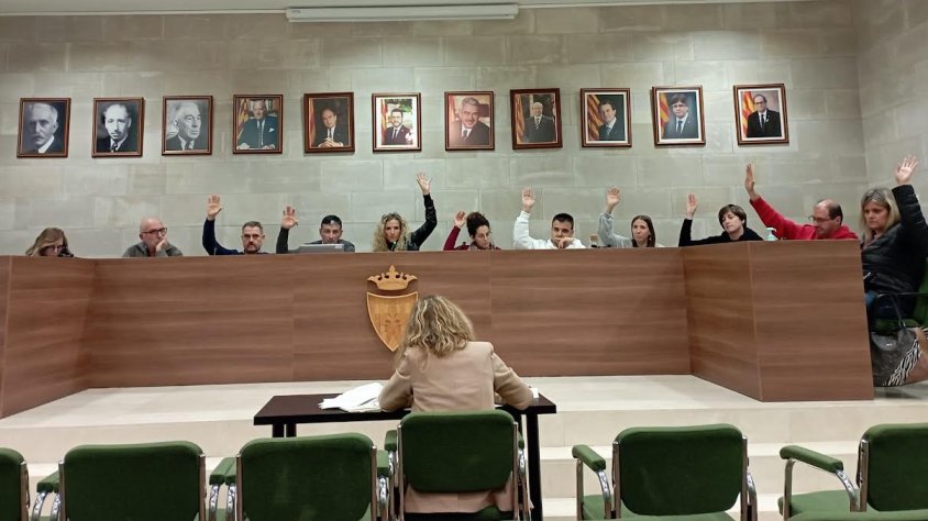 Un moment del ple