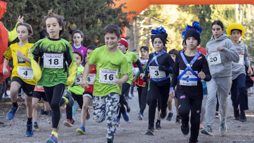 La sortida de la cursa infantil