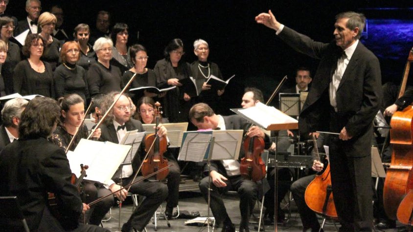 Imatge d'arxiu del concert sota la direcció d'Àngel Sans