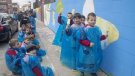 Mural col·lectiu al col·legi Vedruna de Tàrrega