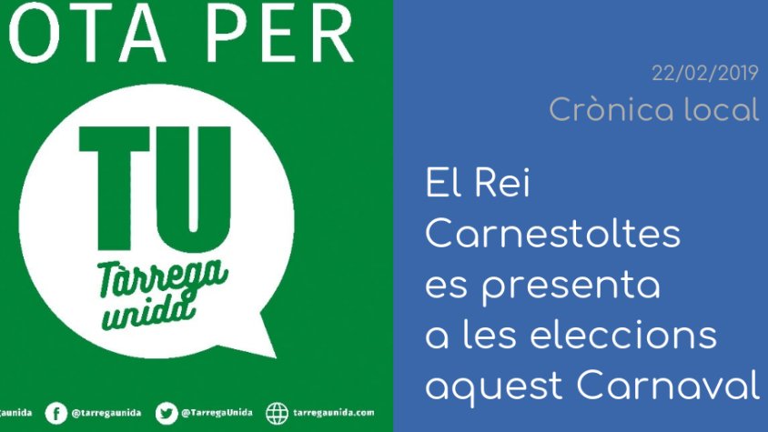 Obrim 'Crònica Local' parlant del Carnaval