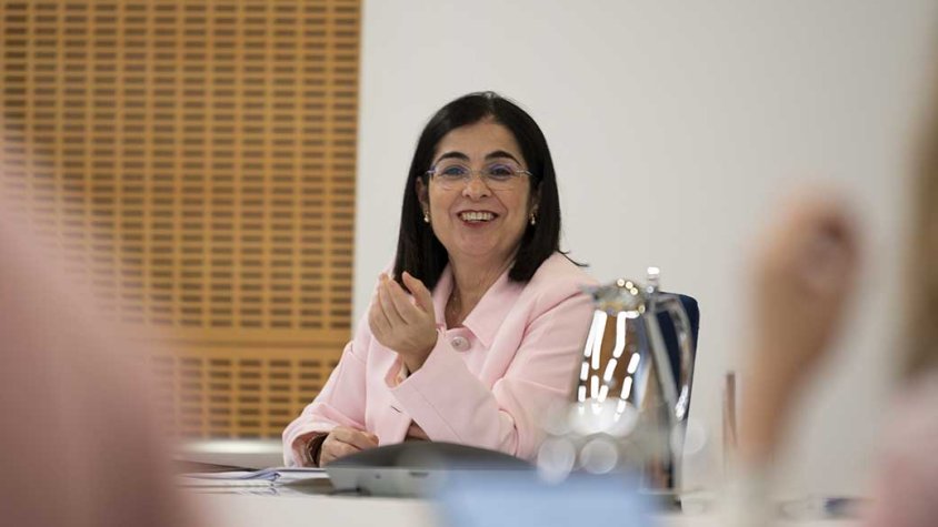 La ministra de Sanitat, Carolina Darias