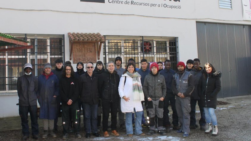 Benvinguda als joves participants al programa