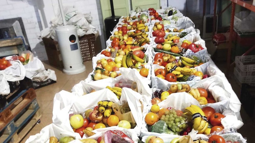 Aliments preparats per distribuir al MAS