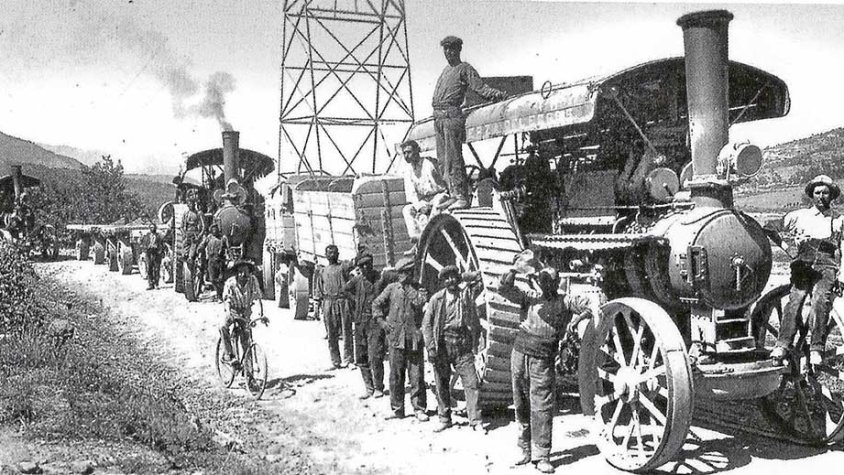 Tren Renard al Port de Comiols, el 1914