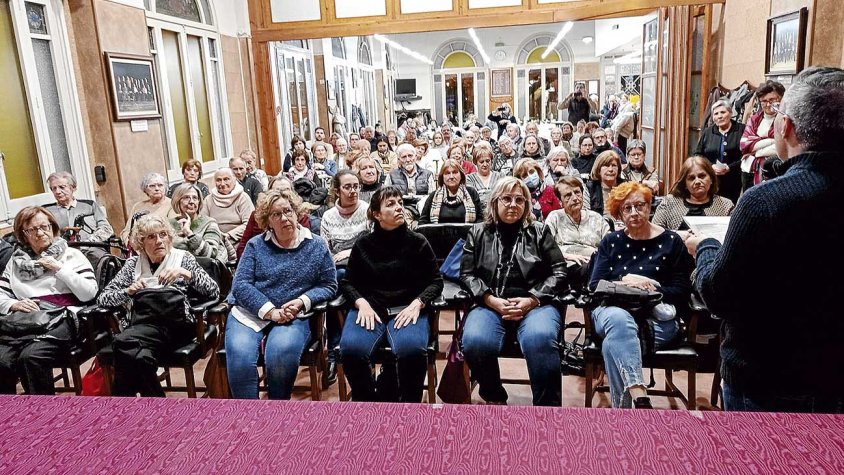 Els assistents a l'acte