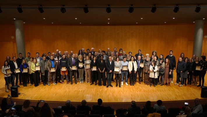 Acte de reconeixement a empreses i organitzacions de Lleida per la seva acció social i solidària