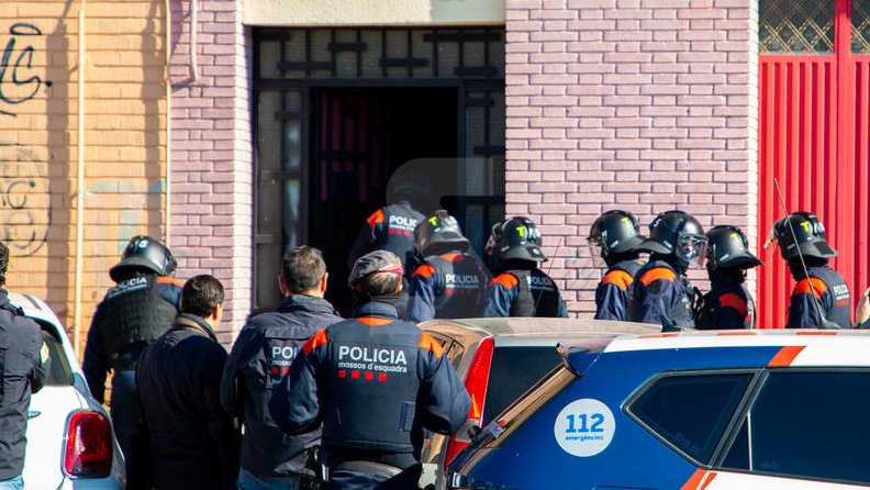 Un dels escorcolls a Lleida ciutat