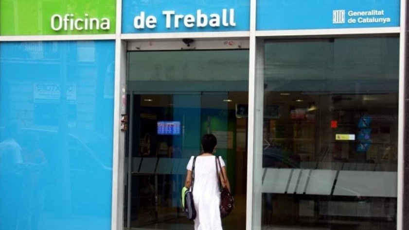 Imatge d'arxiu d'una Oficina de Treball
