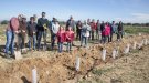 Planten un marge vegetal de 400 metres de longitud al Pla de Lluçà de Tàrrega
