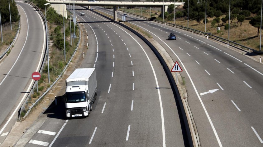 L'A-2 al seu pas per Cervera