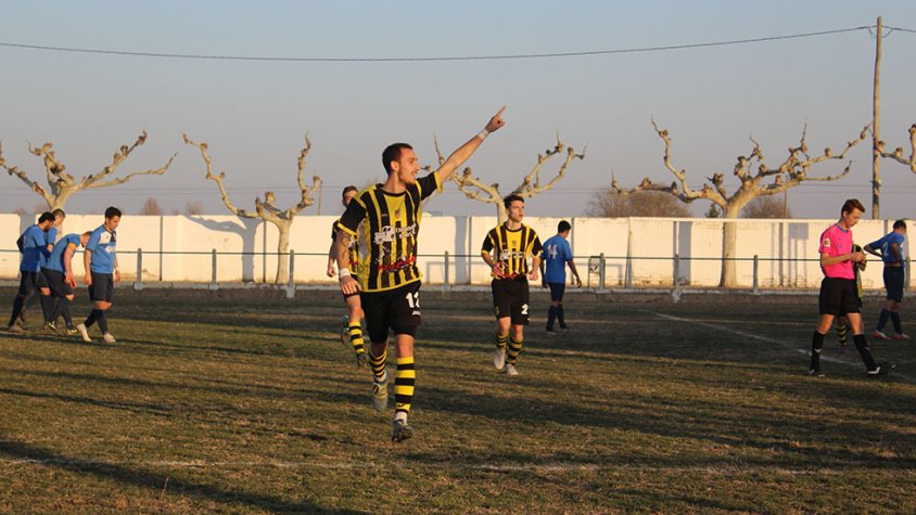 Imatge del partit contra l'Ivars