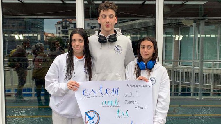 Els nedadors del club