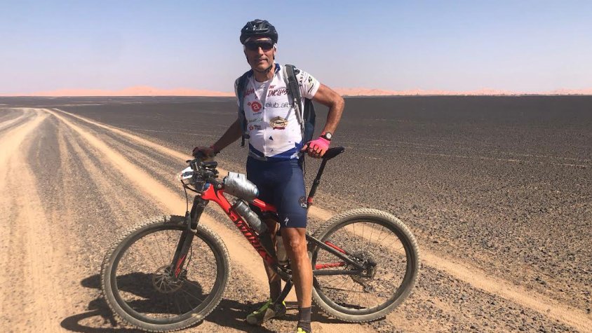 Jaume Rovira, a la Titan Desert del 2021