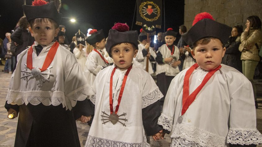 Els capellanets més petits, algun de tan sols 2 anys