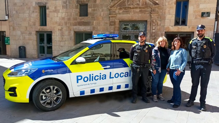 El nou vehicle de la Policia Local