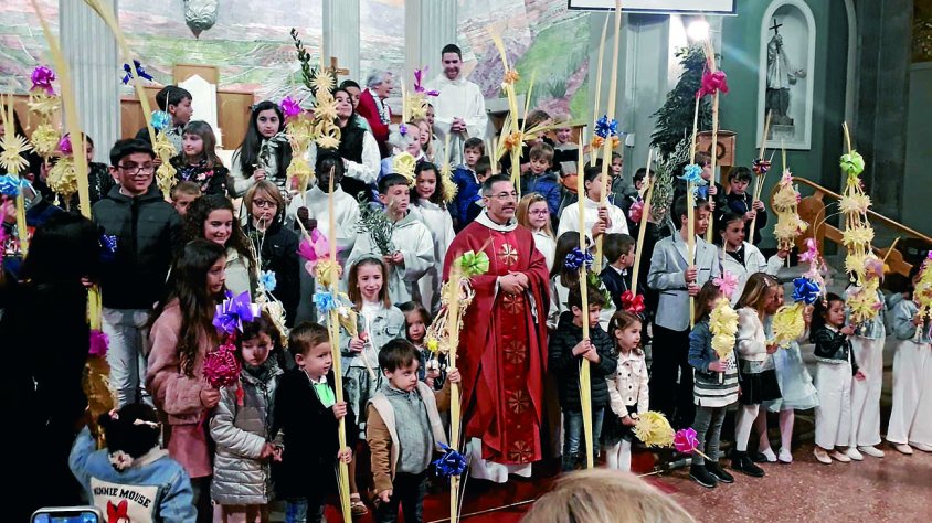 El Diumenge de Rams a la Parroquial de Tàrrega