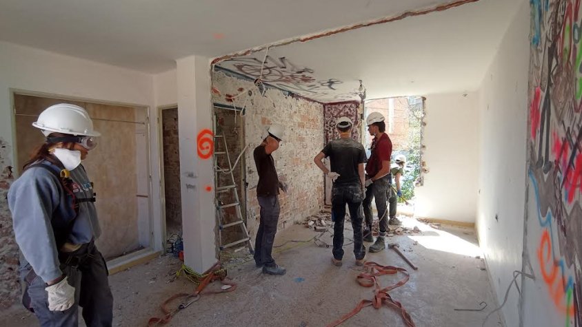 Els treballs efectuats durant la Setmana Santa