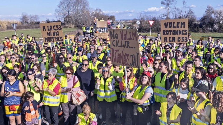 Imatge de la primera concentració