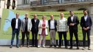 Front comú dels alcaldables d'ERC a Ponent i la Catalunya Central per exigir a l'Estat l'eix ferroviari transversal