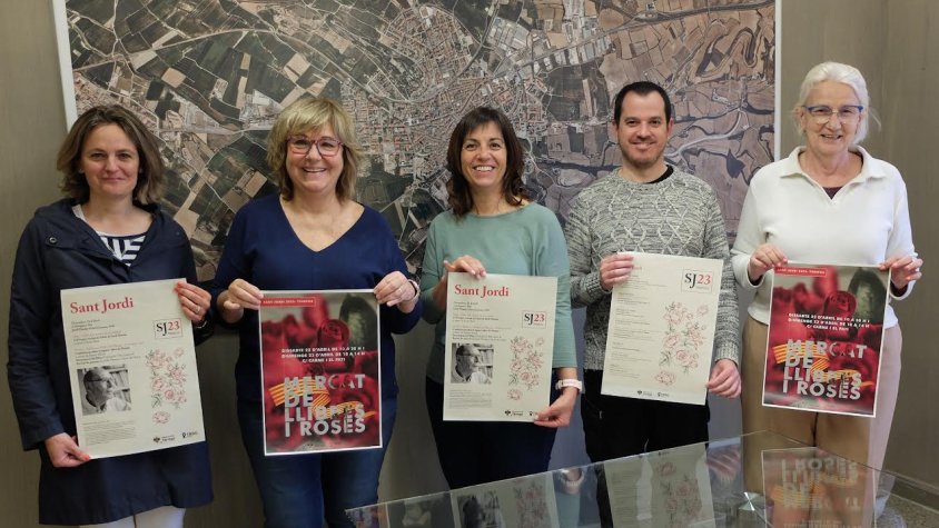 Presentació dels actes de Sant Jordi