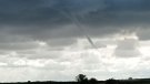 Una tempesta provoca un petit tornado a Preixana