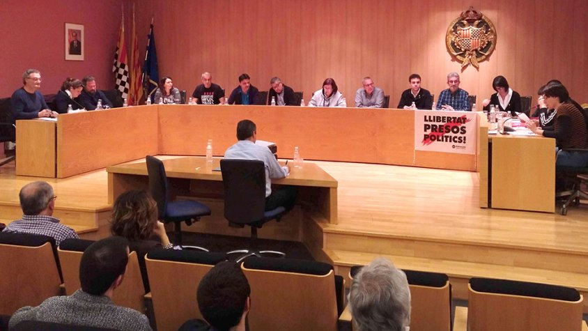 Un moment del ple celebrat dijous passat