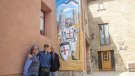 La Guàrdia d'Urgell estrena un mural dedicat als templers