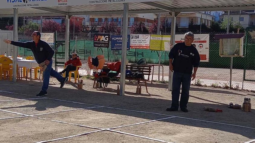 Un moment d'un dels partits