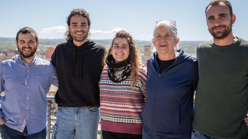 Els cinc primers membres de la candidatura