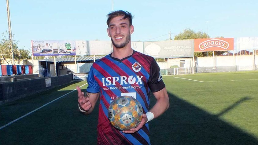 Dani Vargas, autor del hat-trick