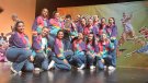 Pòdium per a les ballarines del Gyas Dance