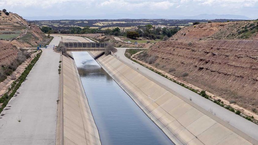 El Segarra-Garrigues, sota mínims al seu pas per Concabella