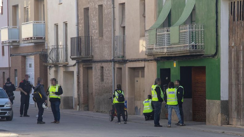 Els Mossos van fer l'escorcoll dimecres al pensar-se que es tractava d'una plantació de marihuana