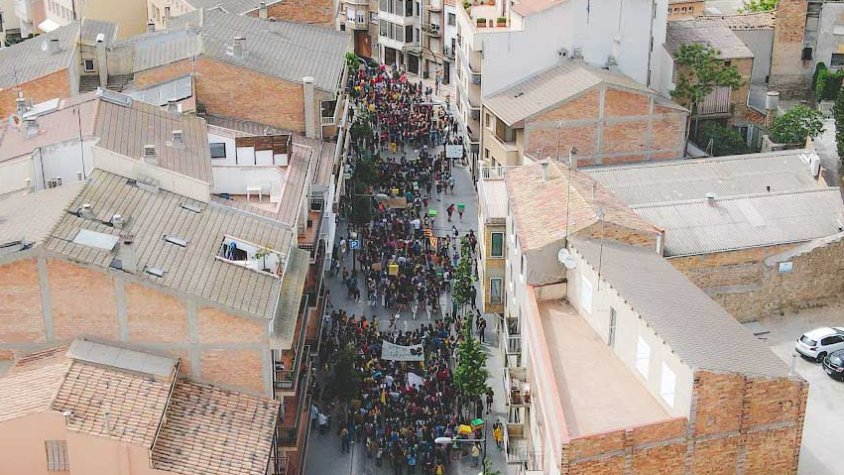 Un moment de la rua