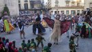 Els més petits omplen de cultura popular Tàrrega amb l'Eixideta