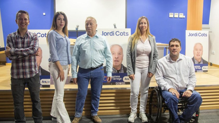 Presentació de la candidatura de Mà estesa per Tàrrega
