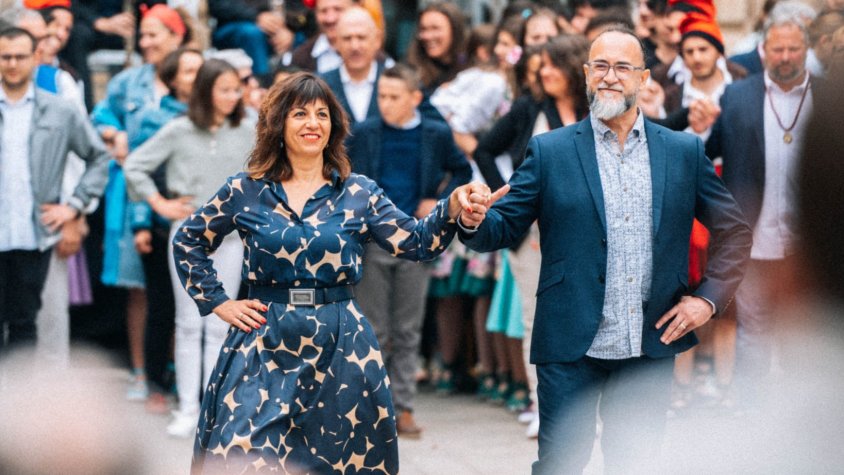 Pijuan ha obert el Ball de l'Eixida a la plaça Major